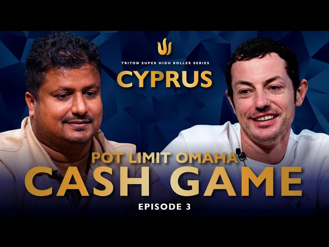 Pot Limit Omaha CASH GAME | Episode 3 - Triton Poker Cyprus II 2022