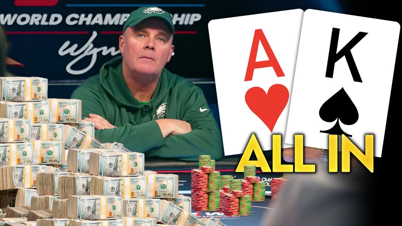 Major ALL IN Move for 8,200,000 at THRILLING WPT World Championship