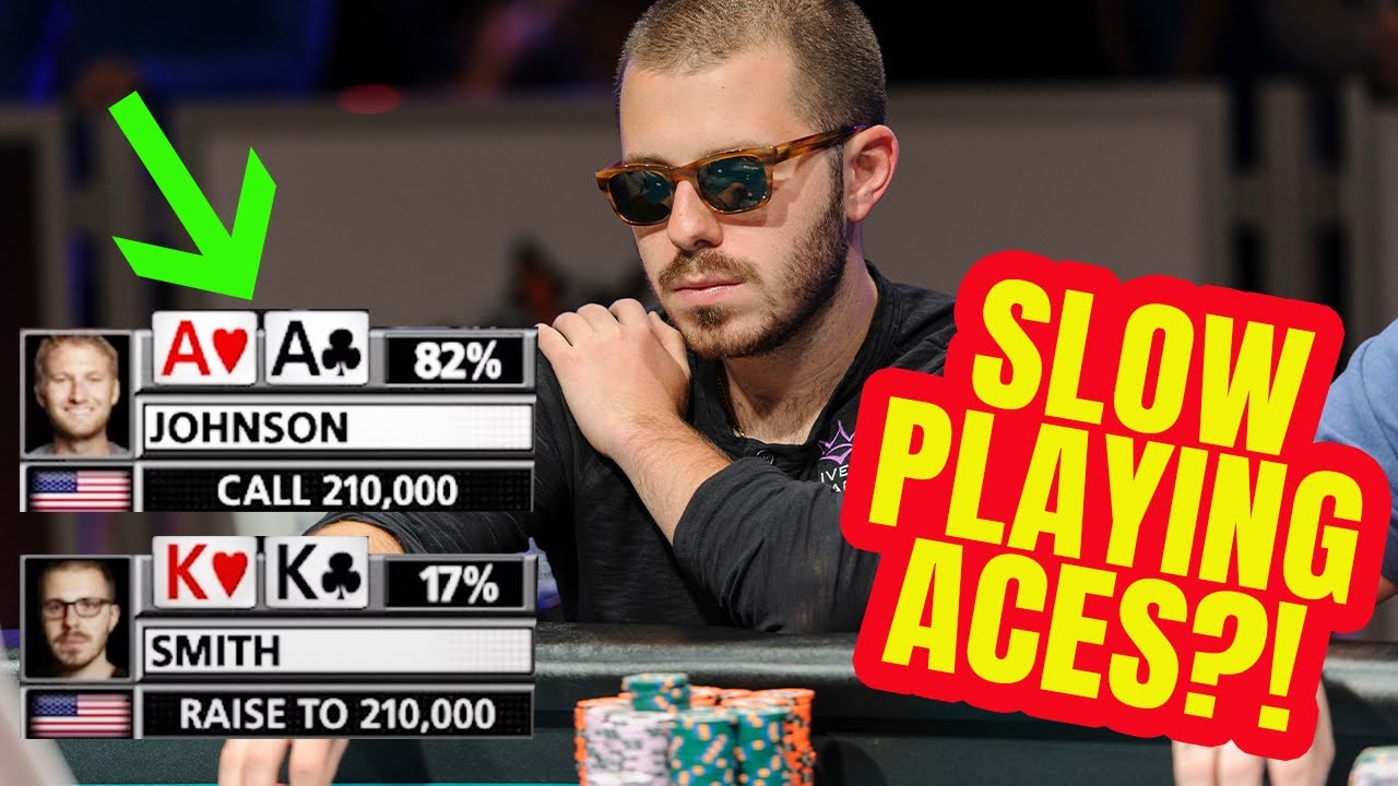 Slow Playing Pocket Aces, What Could Go Wrong?!