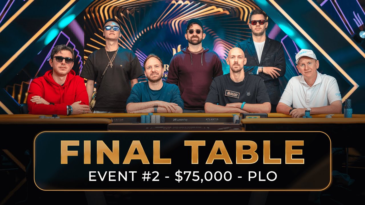 $75K PLO 6-Handed – Final Table | Triton Poker Series X WSOP Paradise 2025