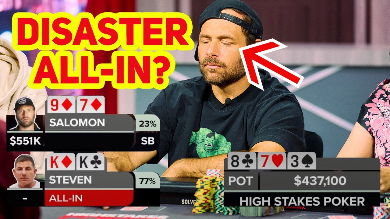 Insane All-in vs Pocket Kings for Rick Salomon! [WATCH TILL END]