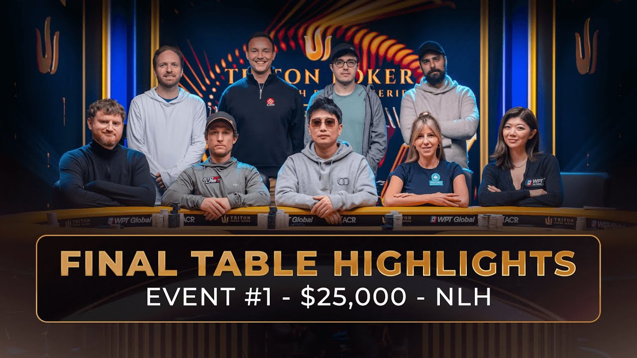 Triton Poker Montenegro | $25K NLH WPT Global Slam Final Table Highlights