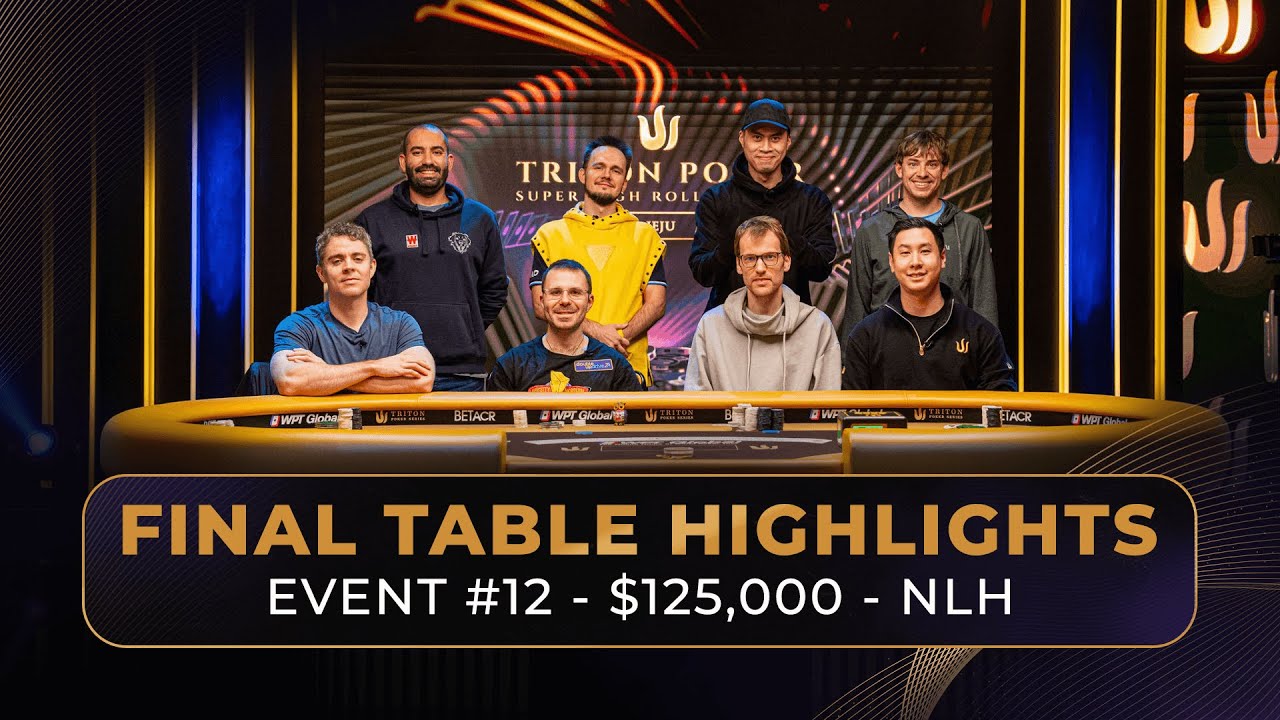 $2,994,000 for 1st! Final Table Highlights - $125K NLH 7-Handed | Triton Poker Jeju 2025