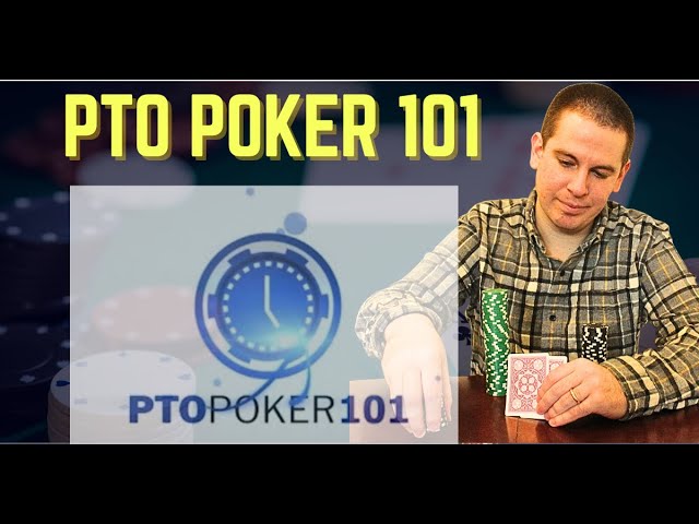 PTO Poker 101 Course Intro: First Six Videos To Be Released Soon! | PTO Poker