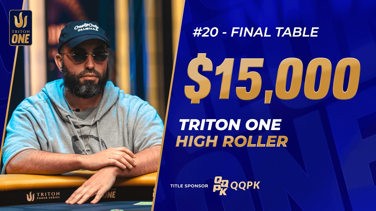 $15K NLH High Roller – Event #20, Final Table | Triton ONE JEJU 2026
